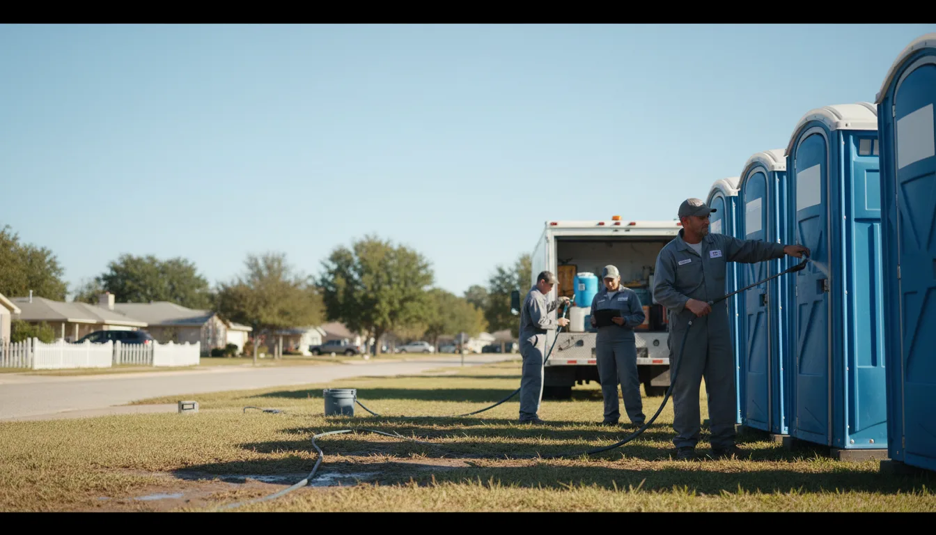Long-Term Portable Toilet Rental in Pilot Mound, IA near me